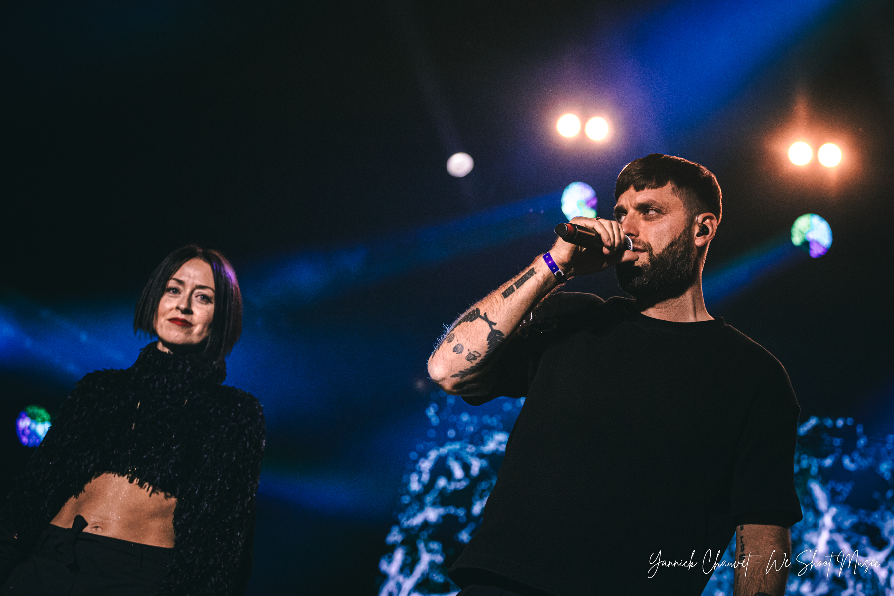 Natalia Przybysz performing during Inside Seaside 2025, Gdansk