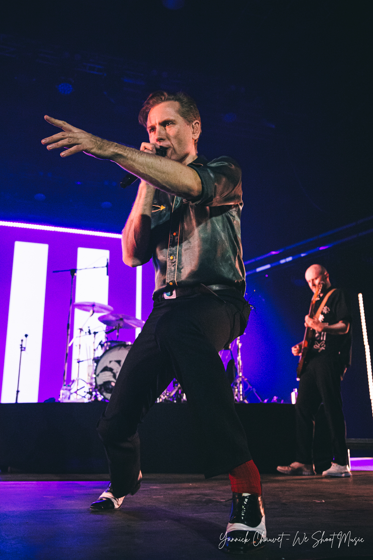 Franz Ferdinand performing during Inside Seaside 2025, Gdansk
