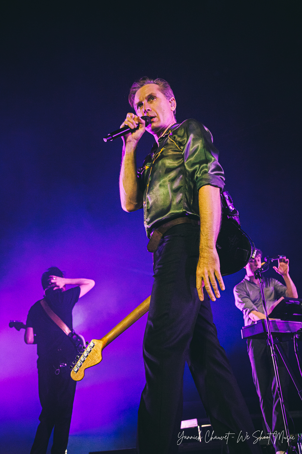 Franz Ferdinand performing during Inside Seaside 2025, Gdansk