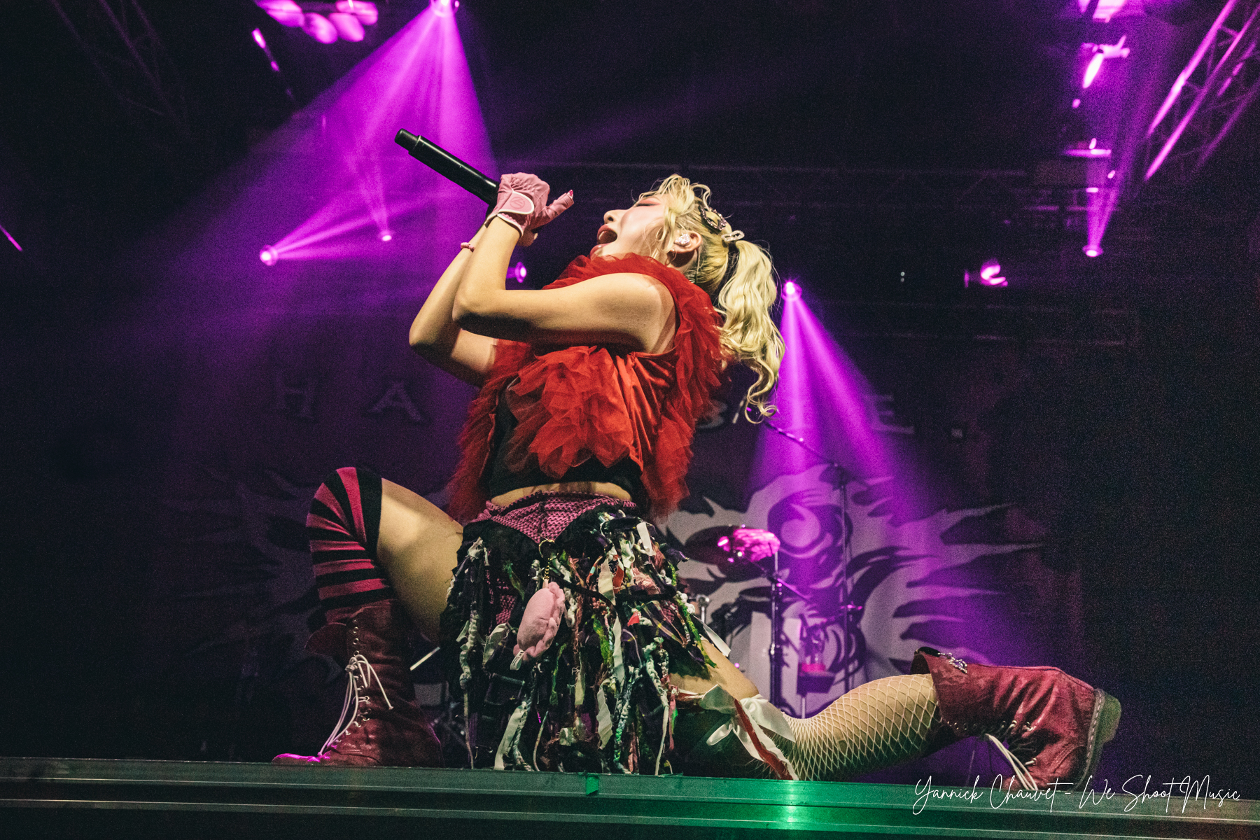 Hanabie performing in B90, Gdansk