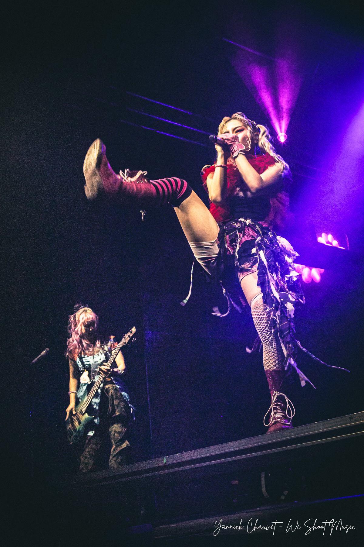 Hanabie performing in B90, Gdansk