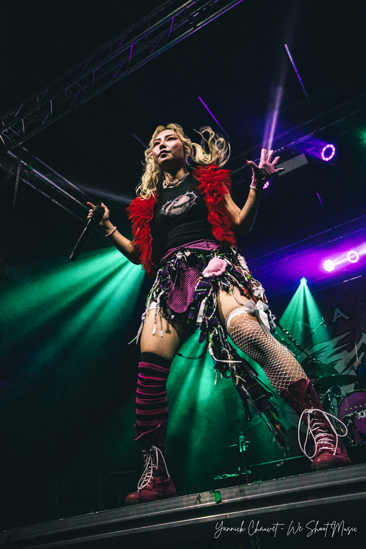 Hanabie performing in B90, Gdansk