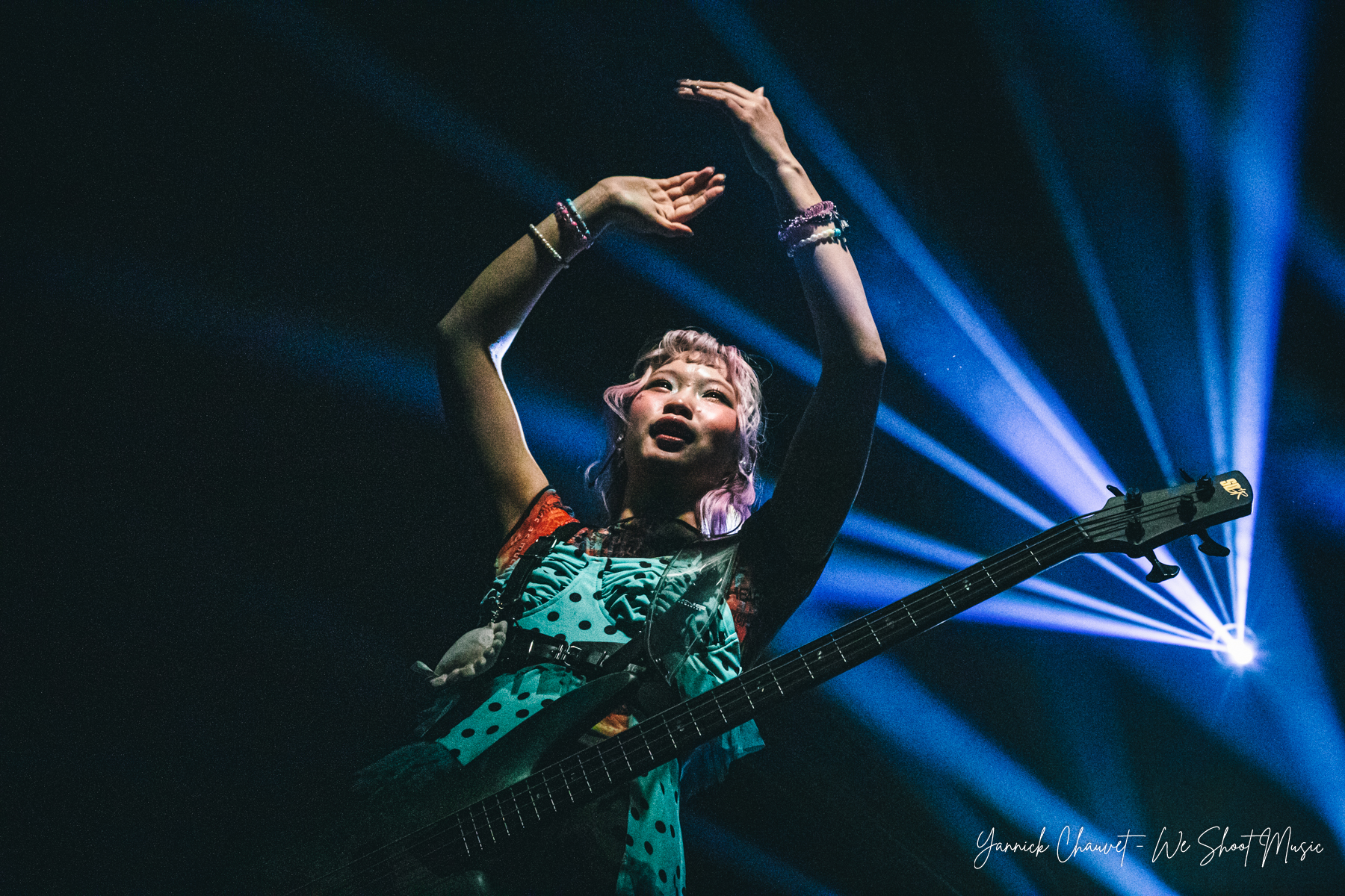 Hanabie performing in B90, Gdansk