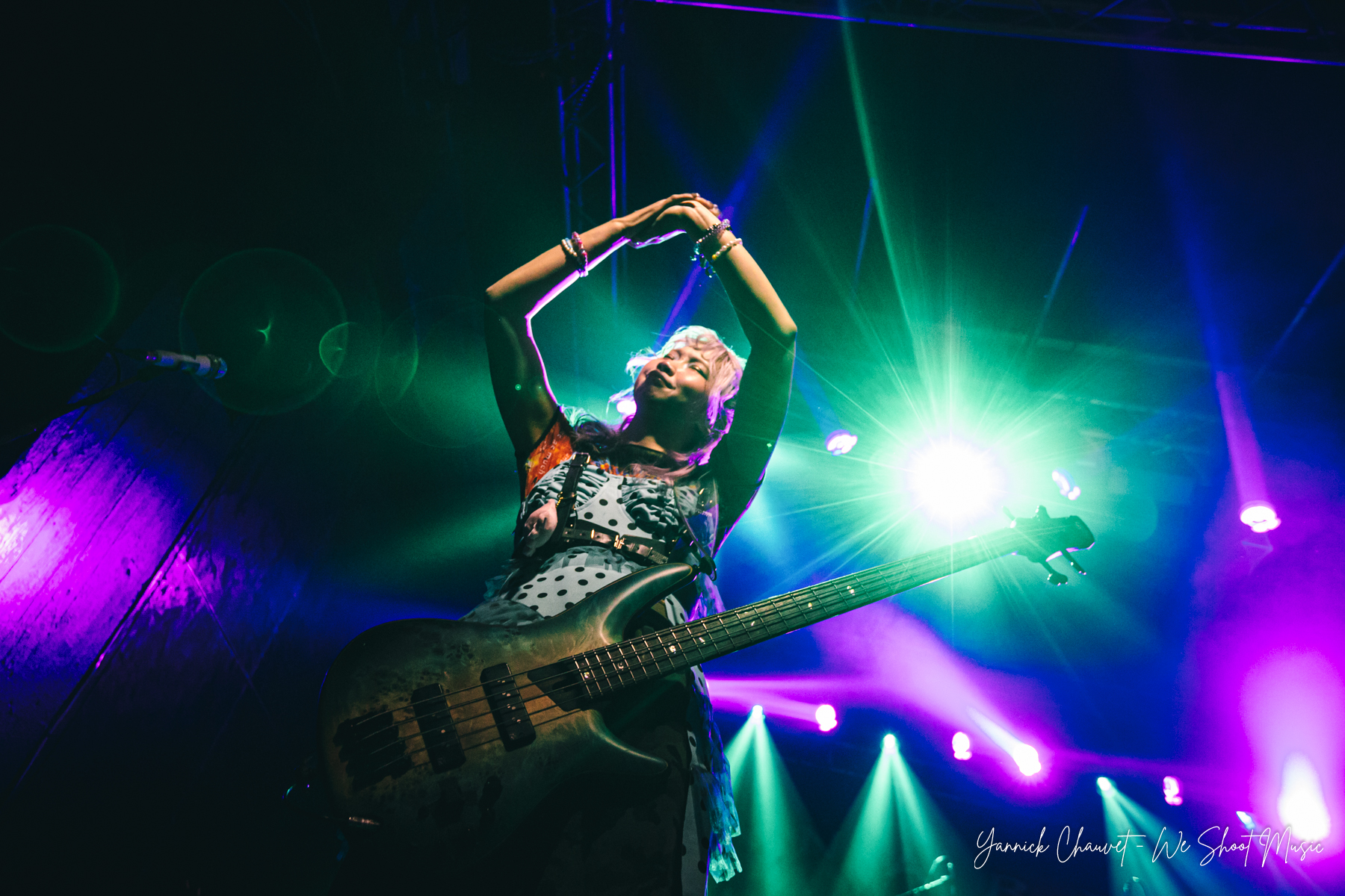 Hanabie performing in B90, Gdansk