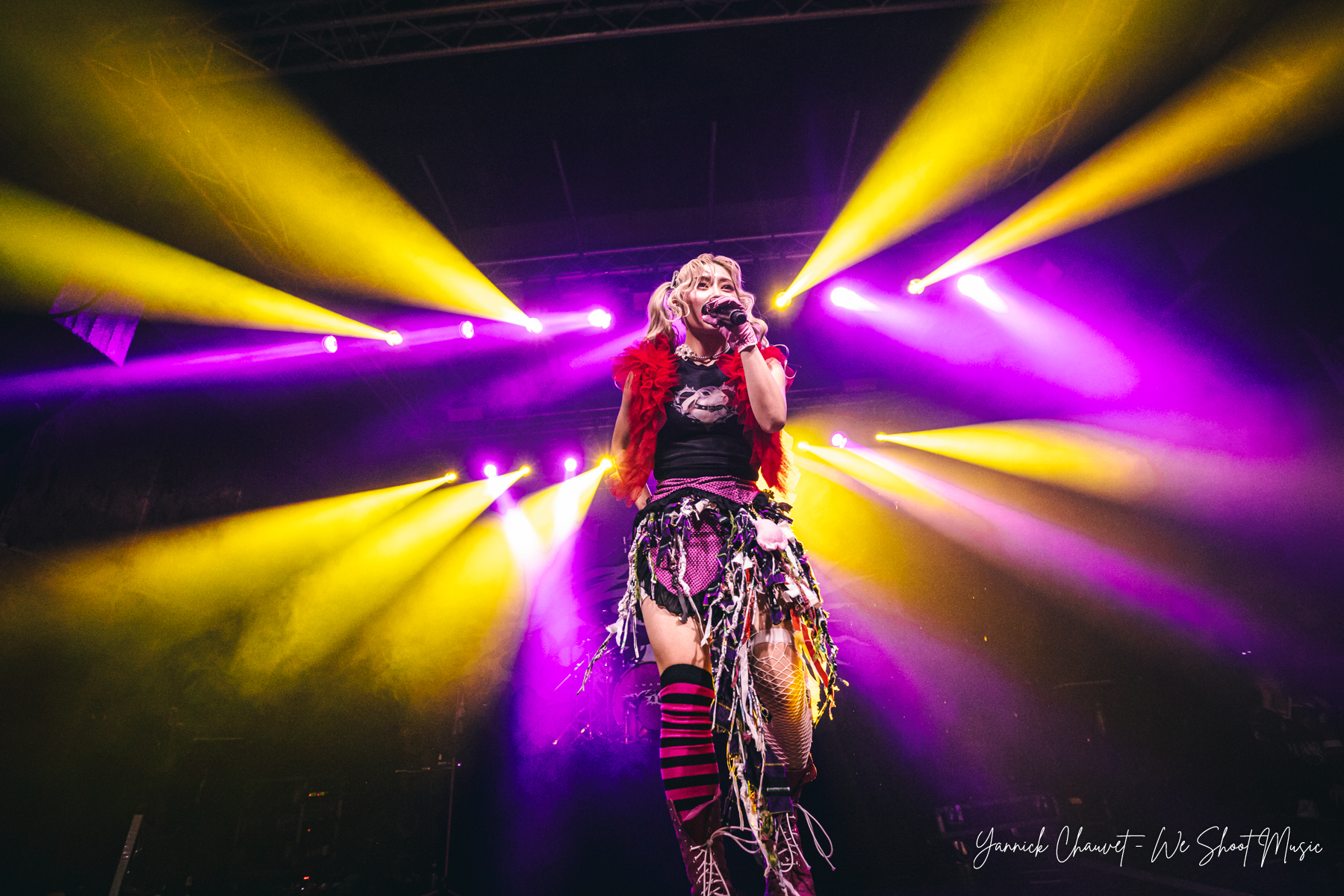 Hanabie performing in B90, Gdansk