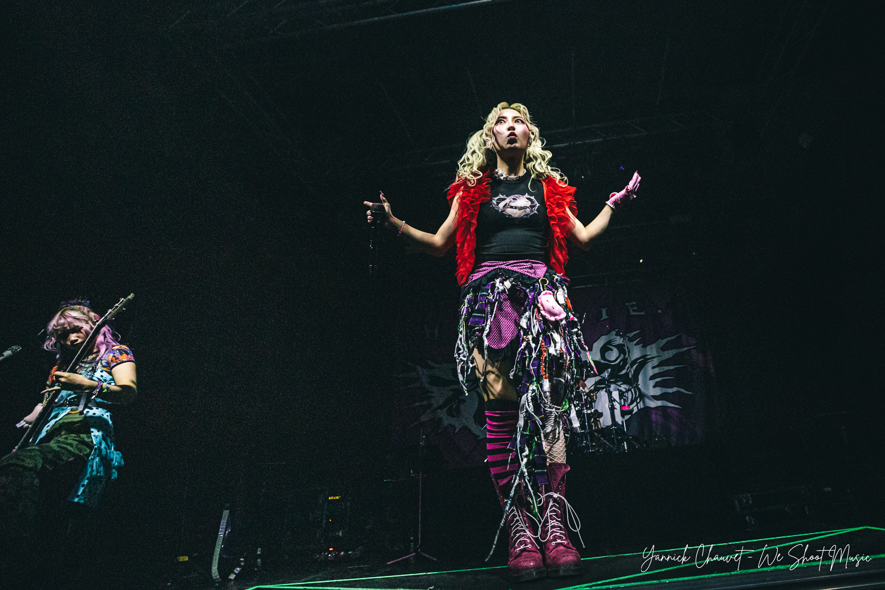 Hanabie performing in B90, Gdansk