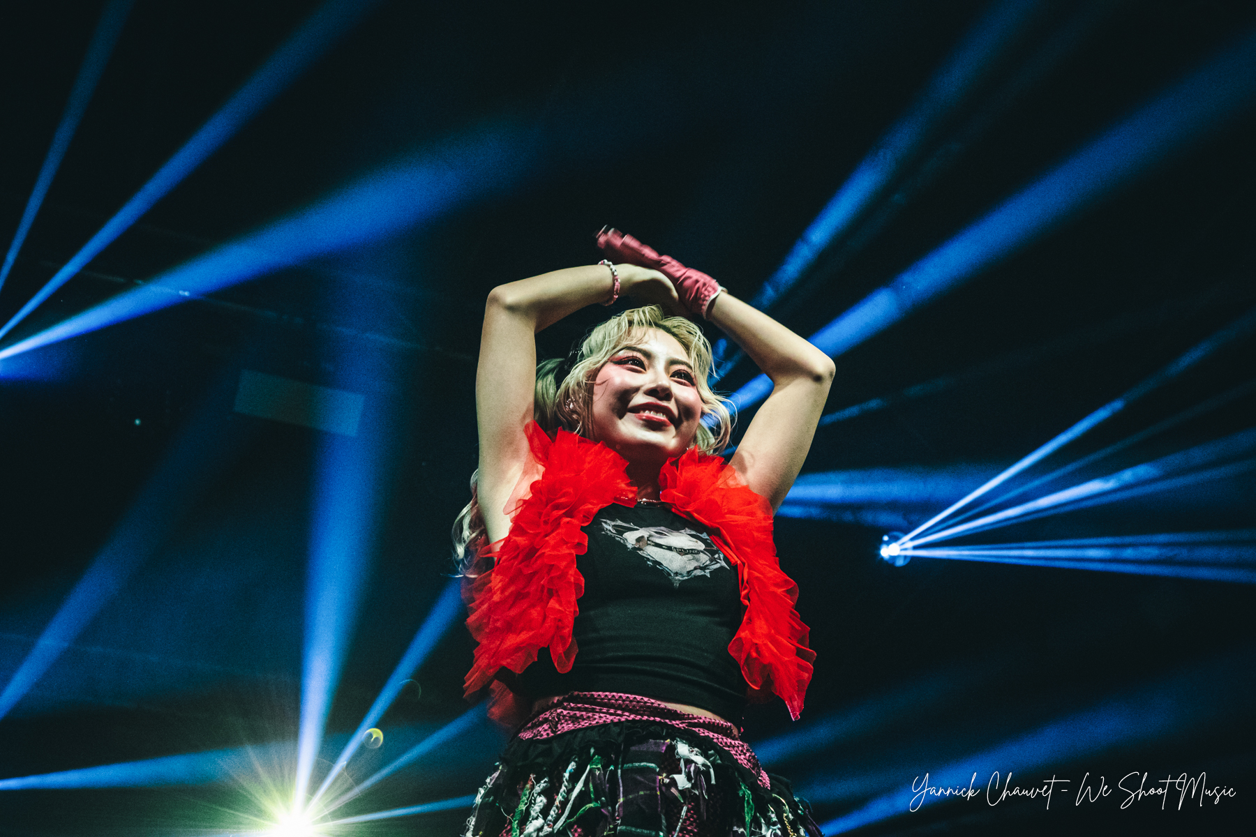 Hanabie performing in B90, Gdansk