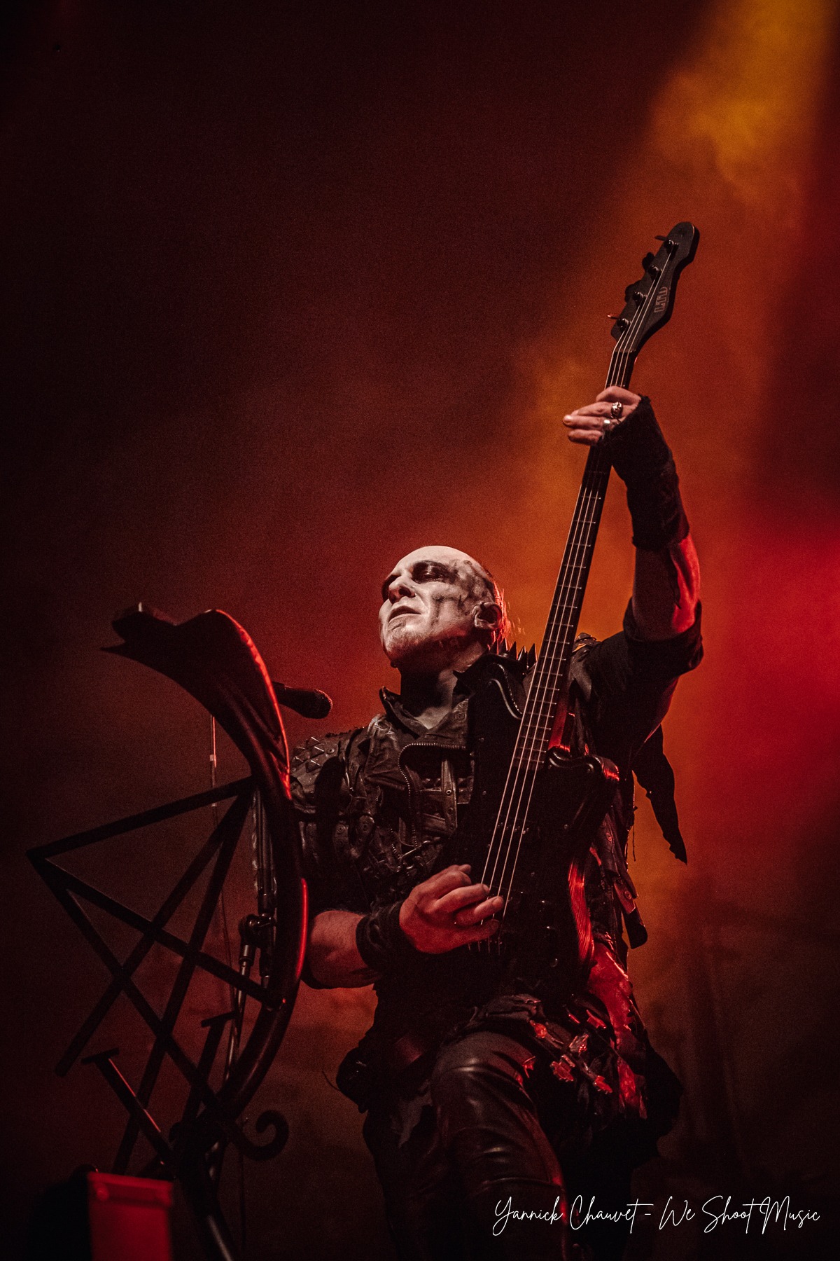 Behemoth performing live during Mystic Festival 2026 in Gdańsk.