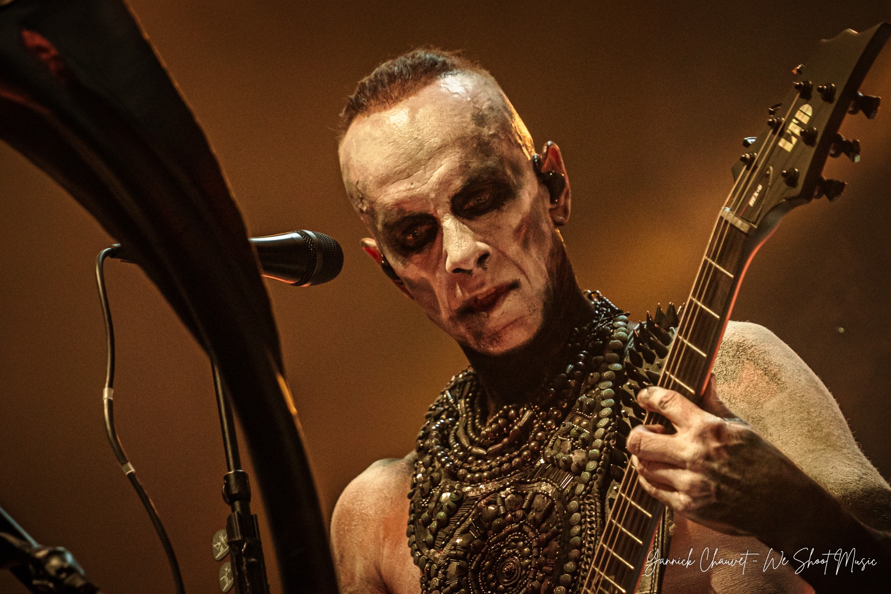 Behemoth performing live during Mystic Festival 2026 in Gdańsk.
