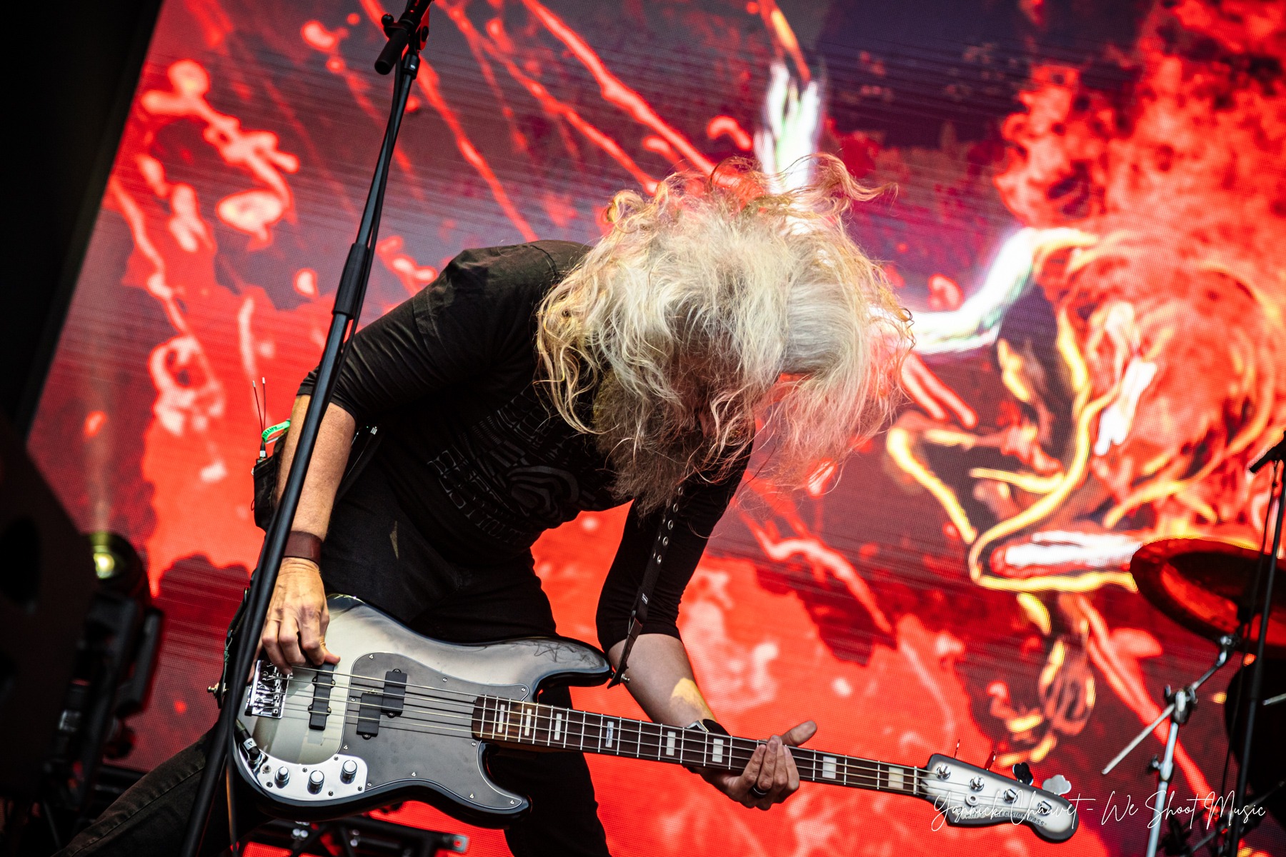 Mastodon performing live during Mystic Festival 2026 in Gdańsk.
