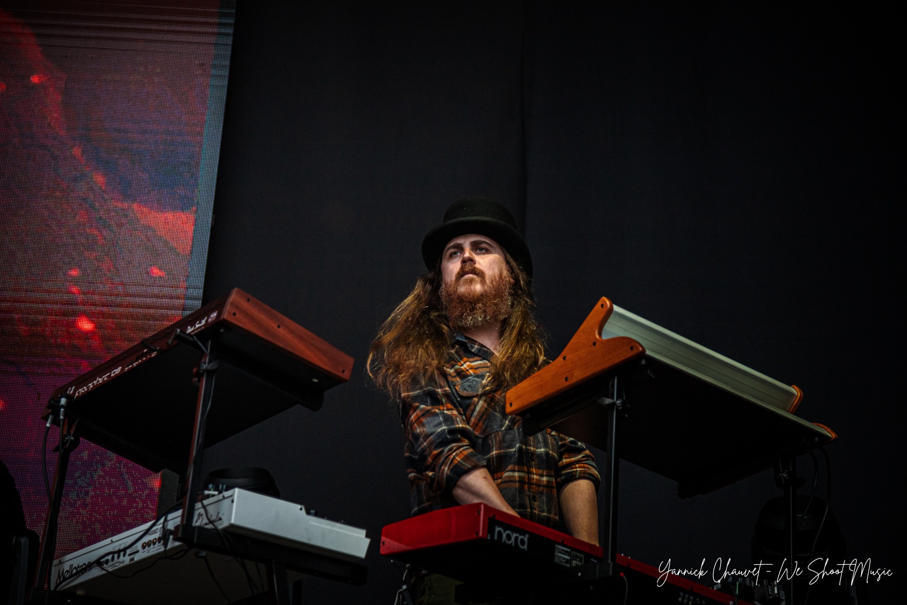 Mastodon performing live during Mystic Festival 2026 in Gdańsk.