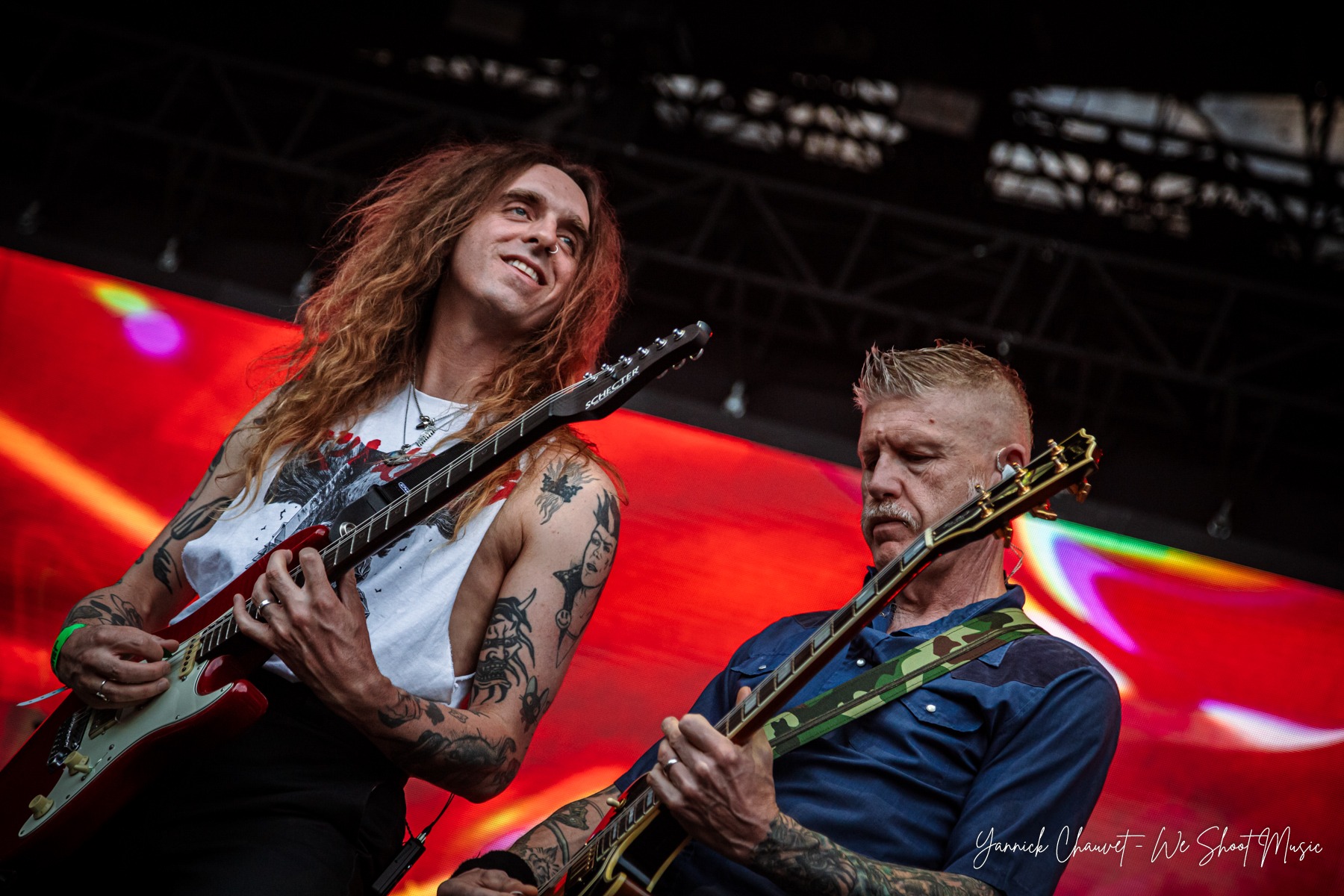 Mastodon performing live during Mystic Festival 2026 in Gdańsk.