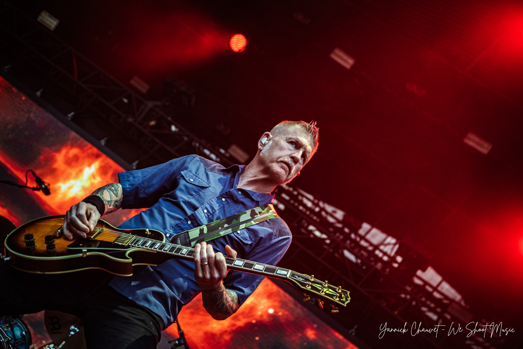 Mastodon performing live during Mystic Festival 2026 in Gdańsk.