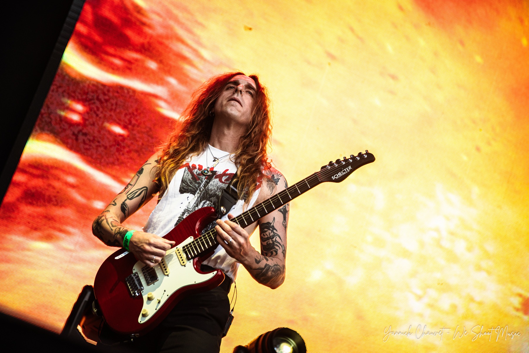 Mastodon performing live during Mystic Festival 2026 in Gdańsk.