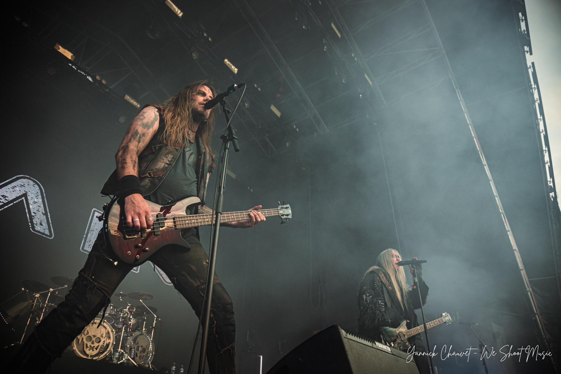 Pain performing live during Mystic Festival 2026 in Gdańsk.