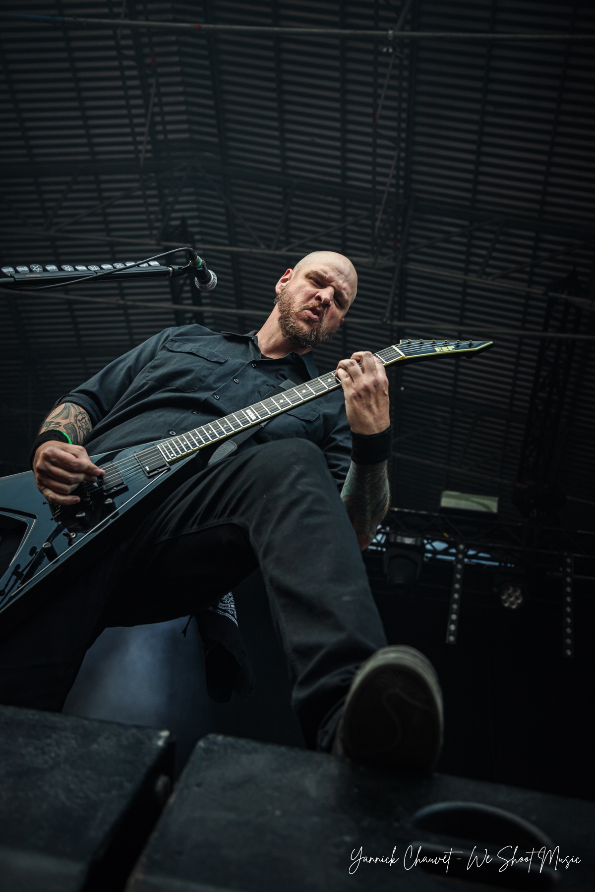 Scour performing live during Mystic Festival 2026 in Gdańsk.