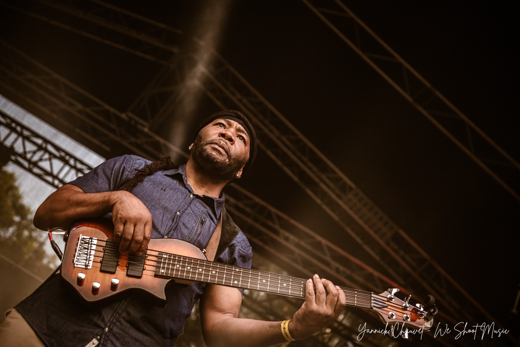 Kobo Town performing live during Globaltica Festival 2026.