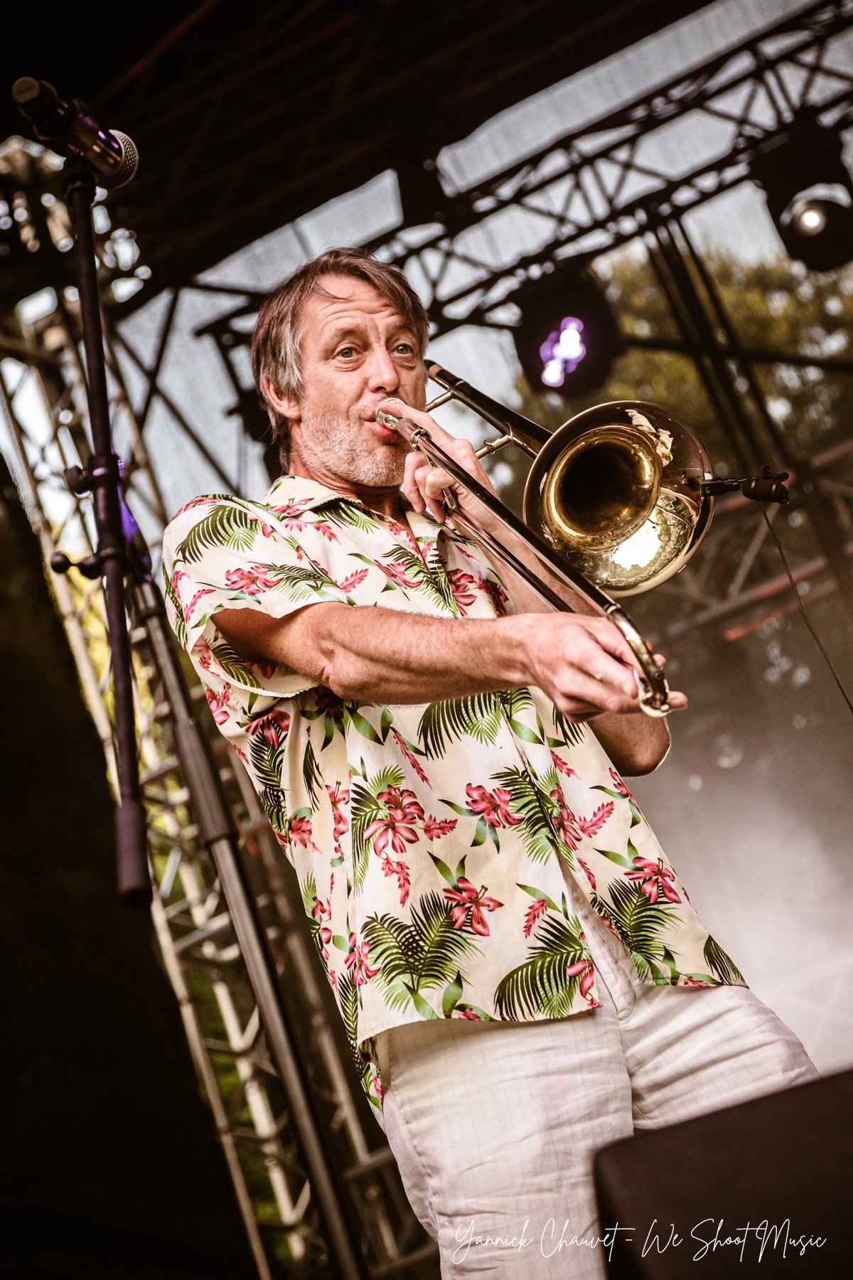 Kobo Town performing live during Globaltica Festival 2026.