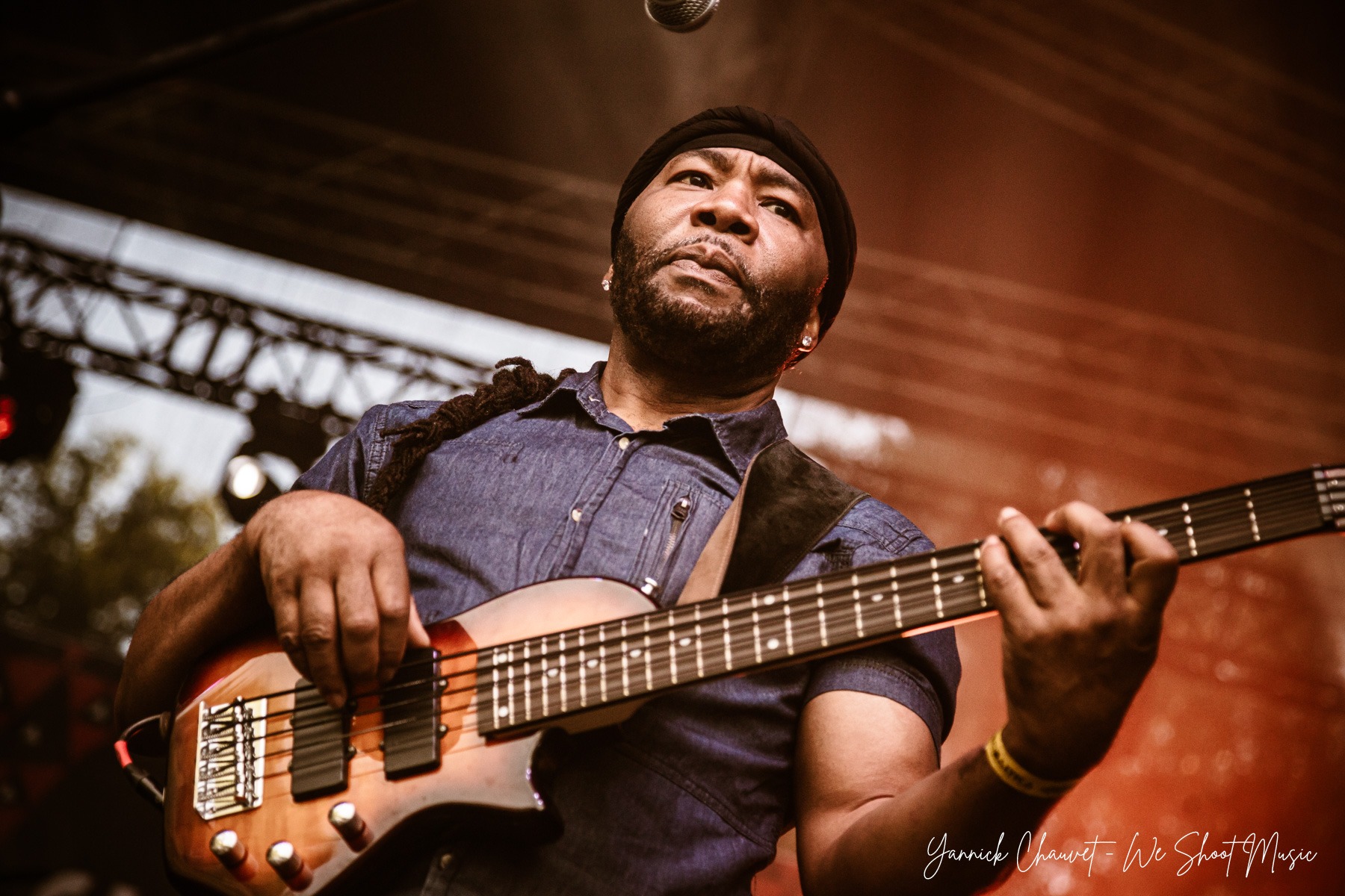 Kobo Town performing live during Globaltica Festival 2026.