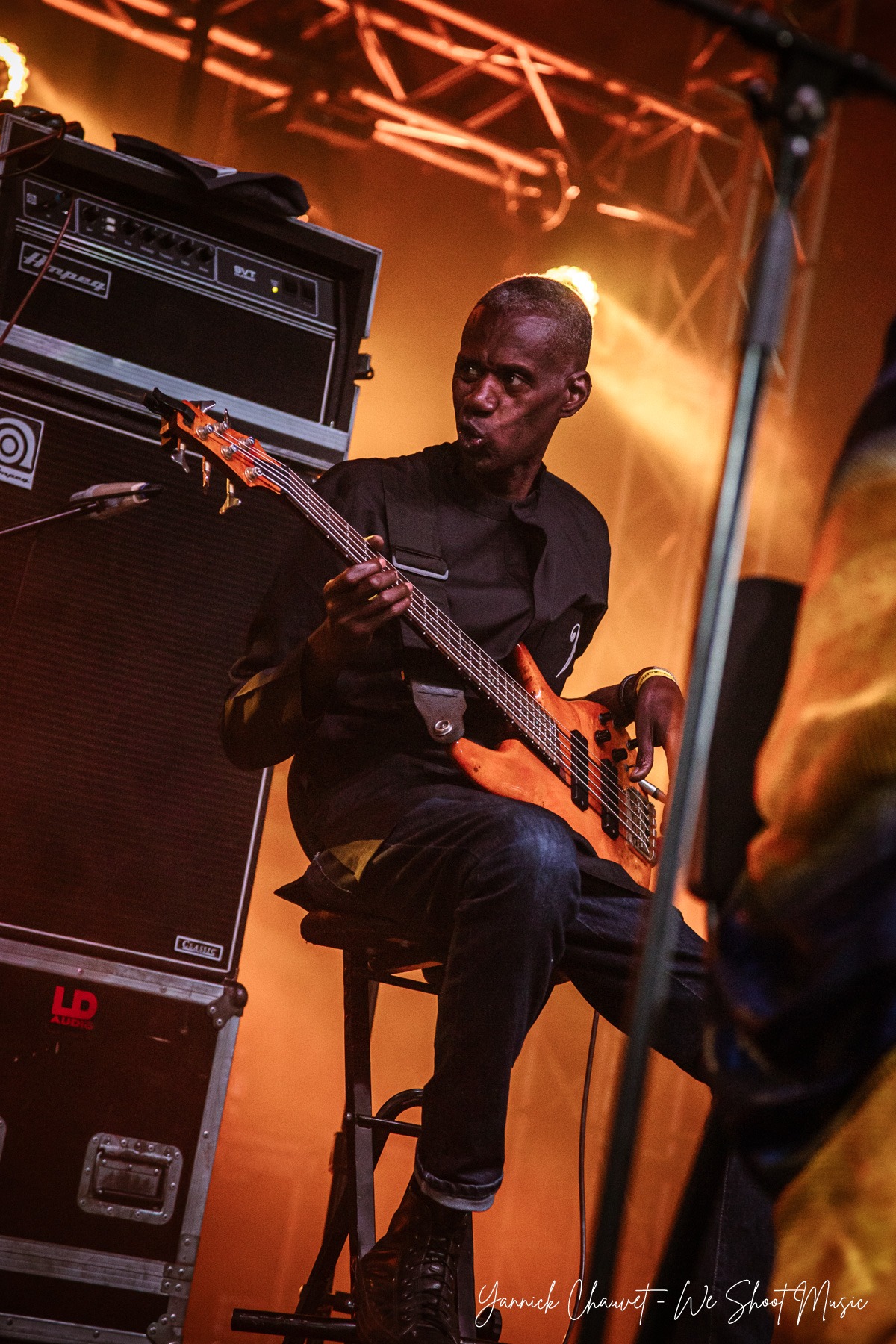 Noura Mint Seymali performing live during Globaltica Festival 2026.