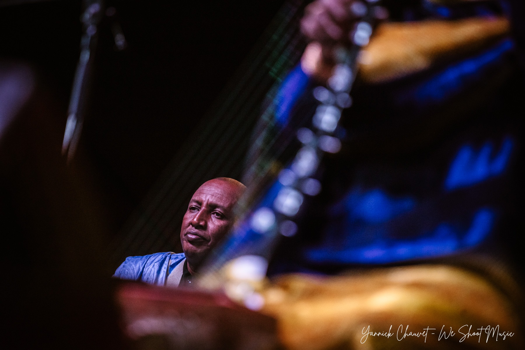 Noura Mint Seymali performing live during Globaltica Festival 2026.
