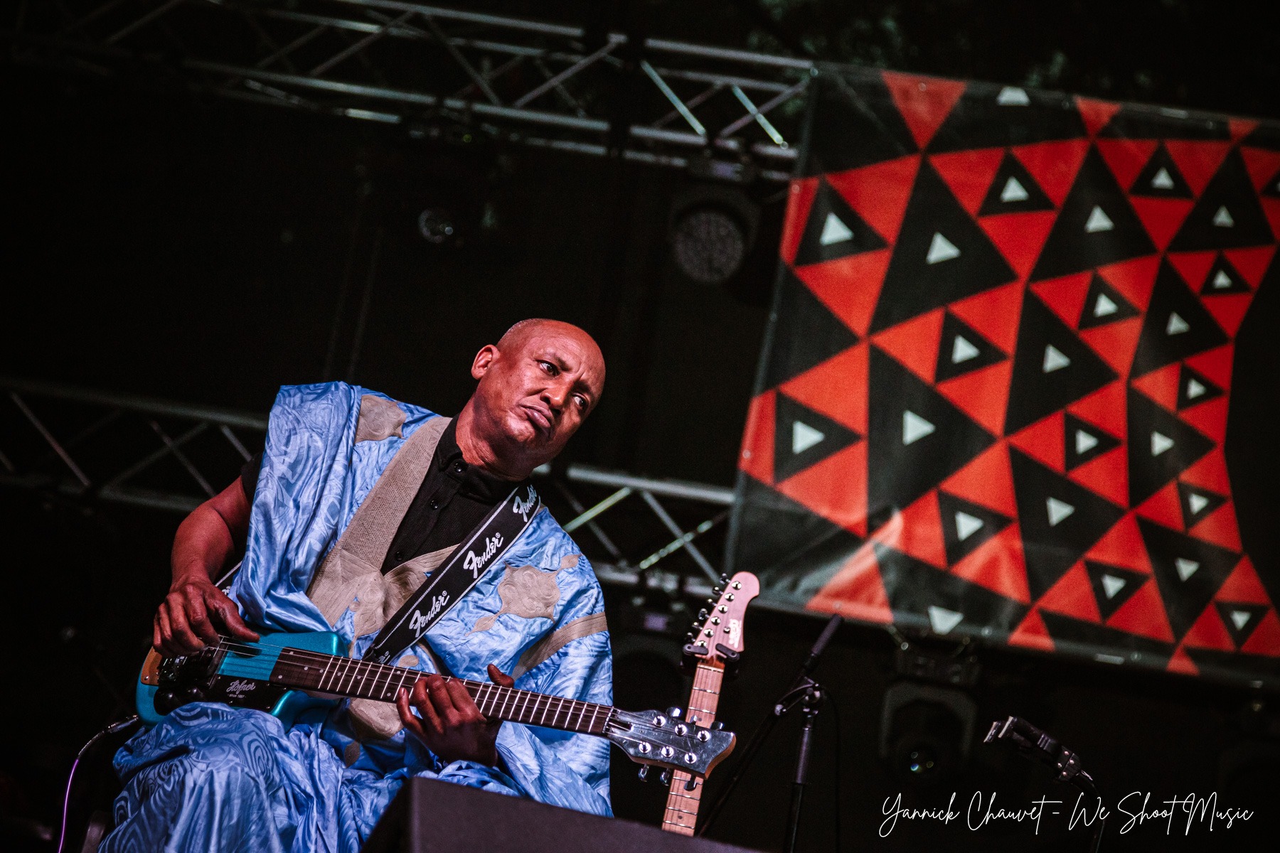 Noura Mint Seymali performing live during Globaltica Festival 2026.