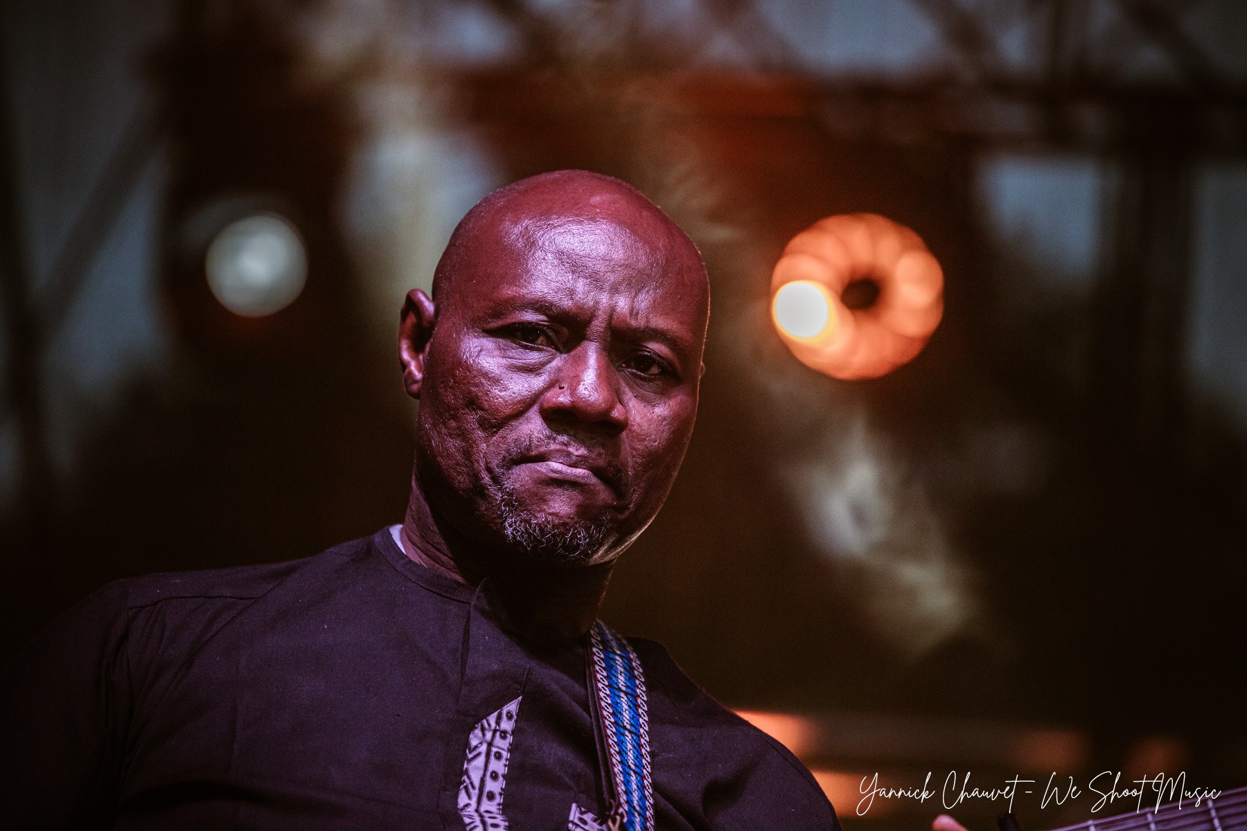 Rokia Traoré performing live on stage during Globaltica Festival 2026
