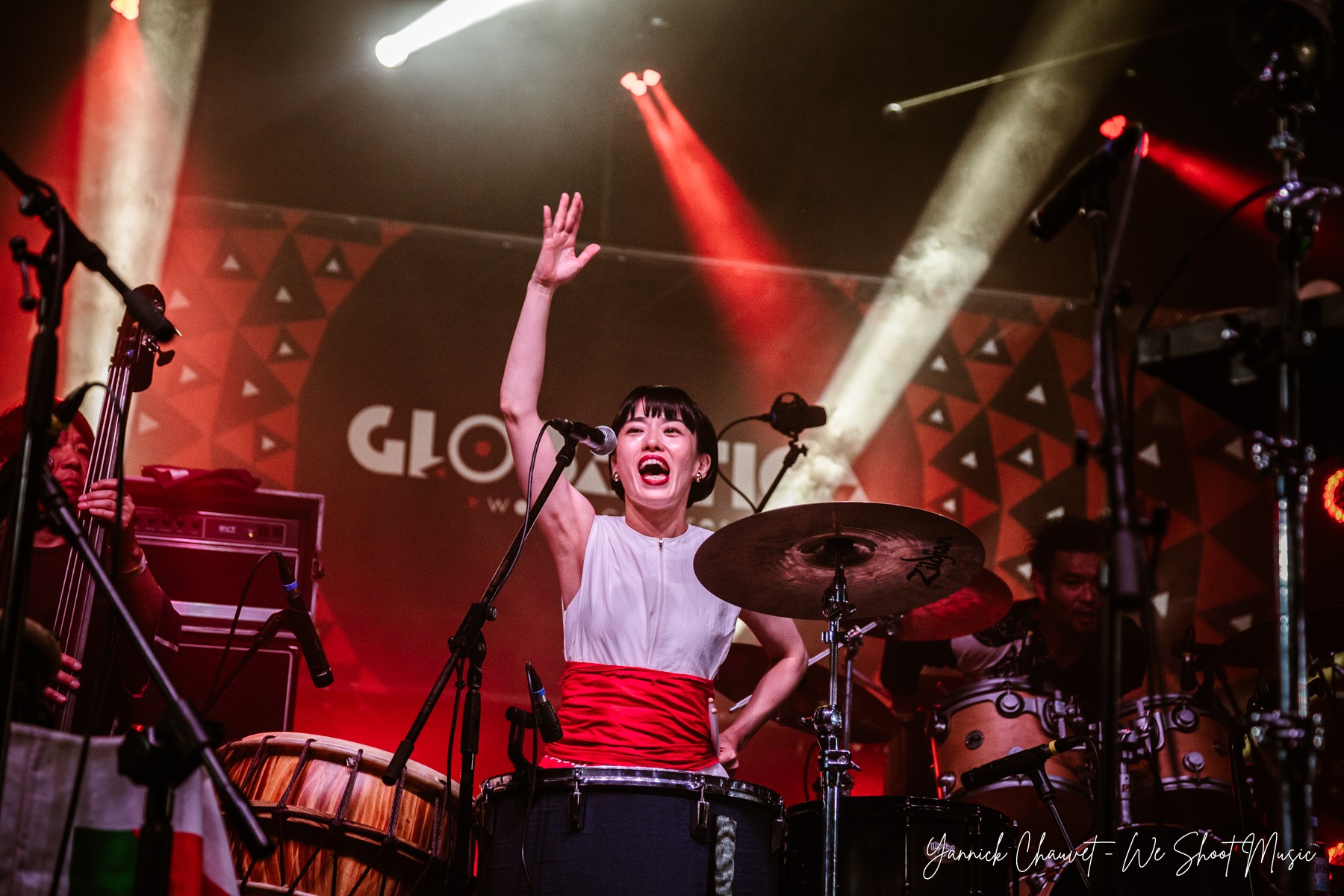 Turtle Island performing live on stage during Globaltica Festival 2026