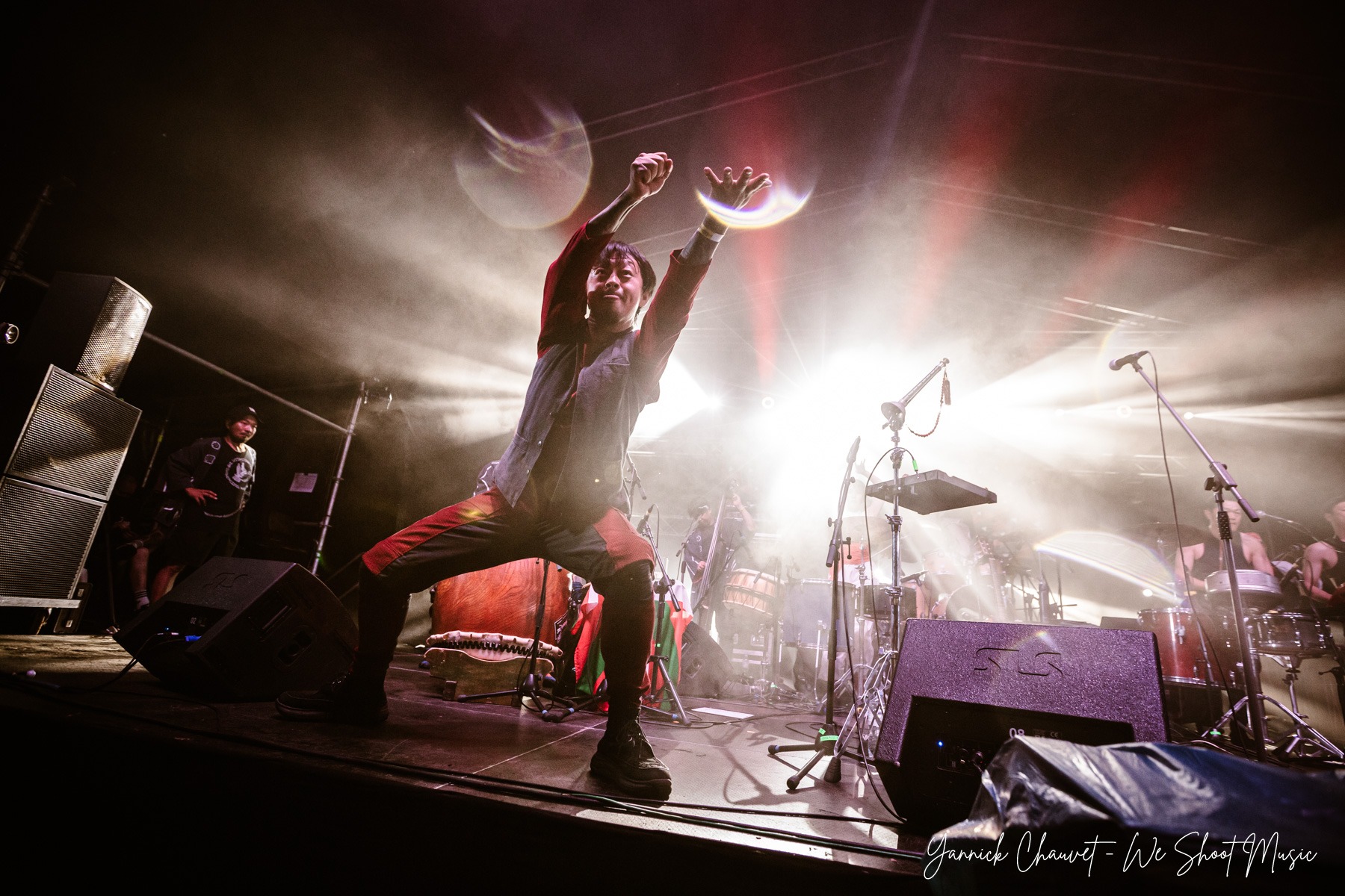 Turtle Island performing live on stage during Globaltica Festival 2026