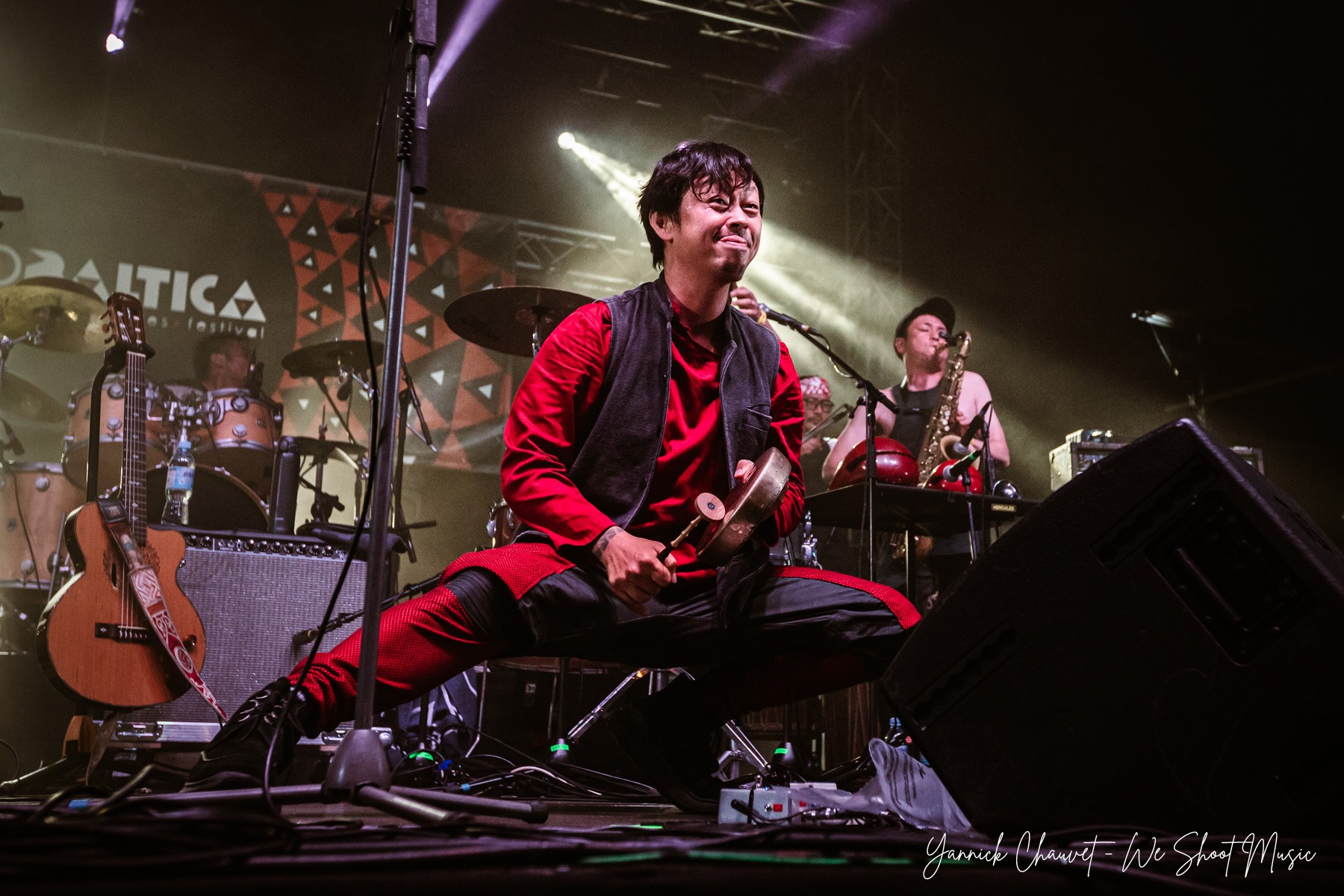 Turtle Island performing live on stage during Globaltica Festival 2026