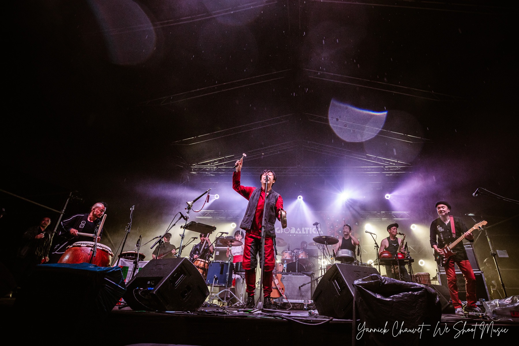 Turtle Island performing live on stage during Globaltica Festival 2026