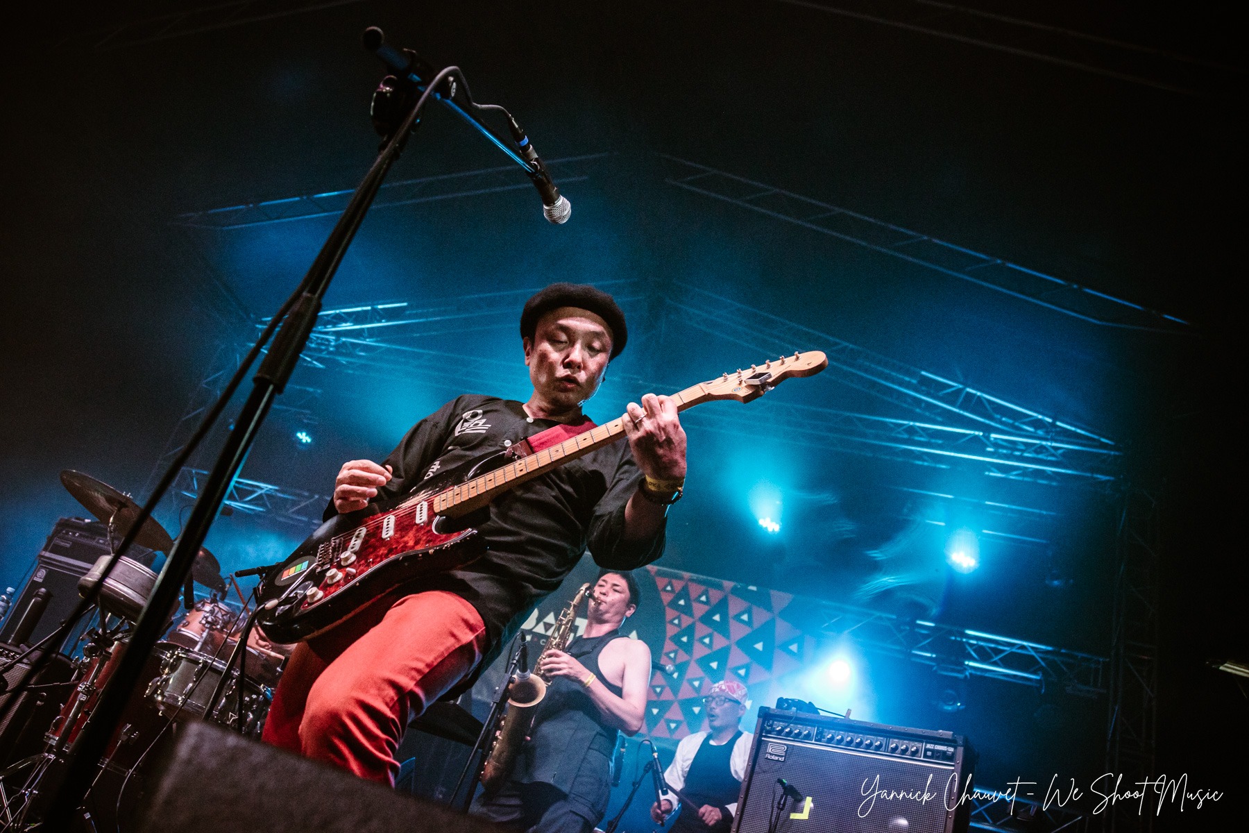 Turtle Island performing live on stage during Globaltica Festival 2026