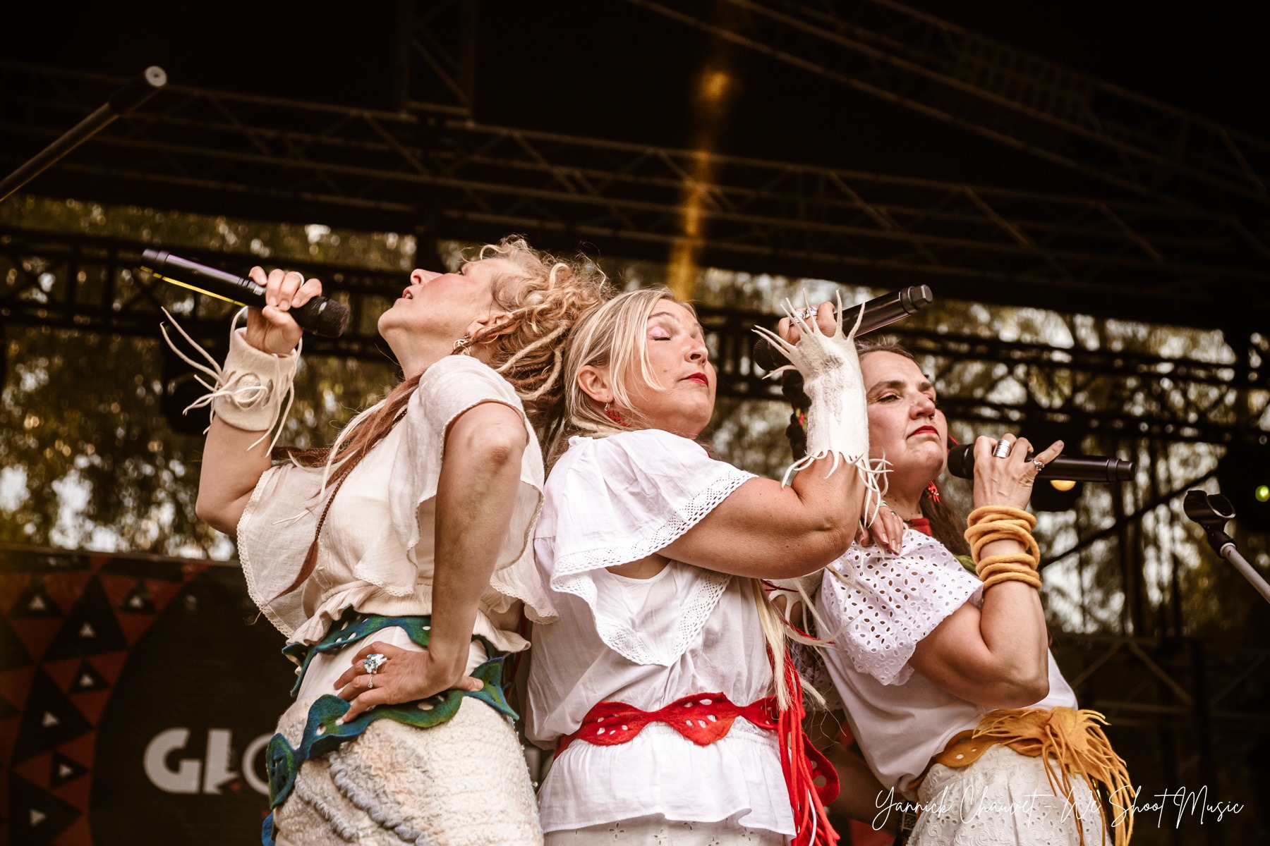 Värttinä performing live on stage during Globaltica Festival 2026