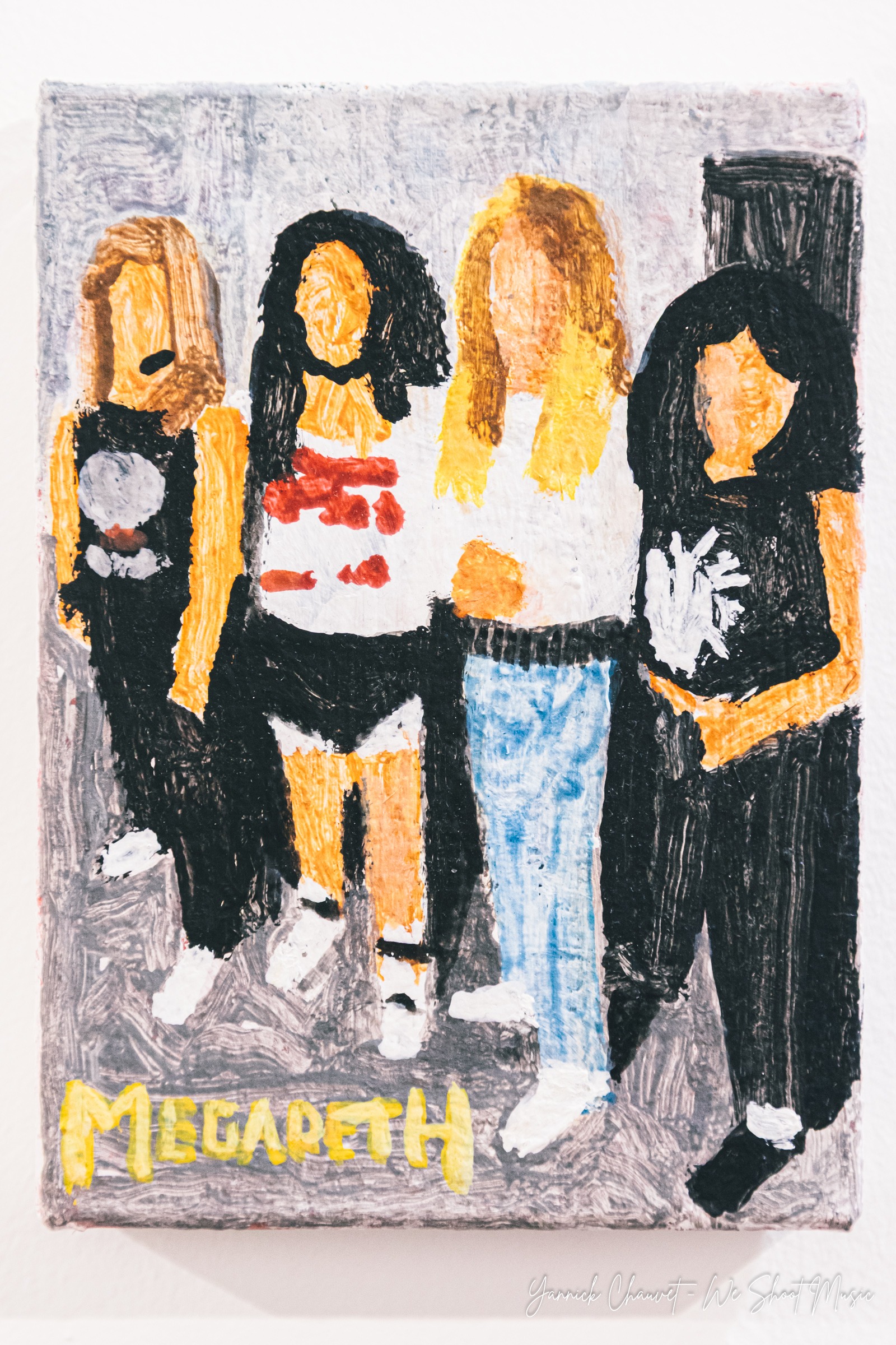 Gallery views of "Summertime Love", an exhibition by Tomasz Kaczyński (@deepgothic) at tuBaza in Gdynia Orłowo, featuring paintings inspired by music, popular culture, sport and everyday life.
