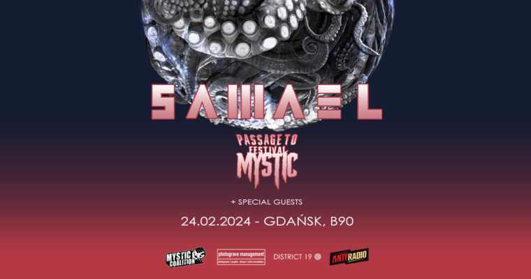 Passage to Mystic Festival 2024: Samael & TBA – 24/02/2024 – B90, Gdańsk