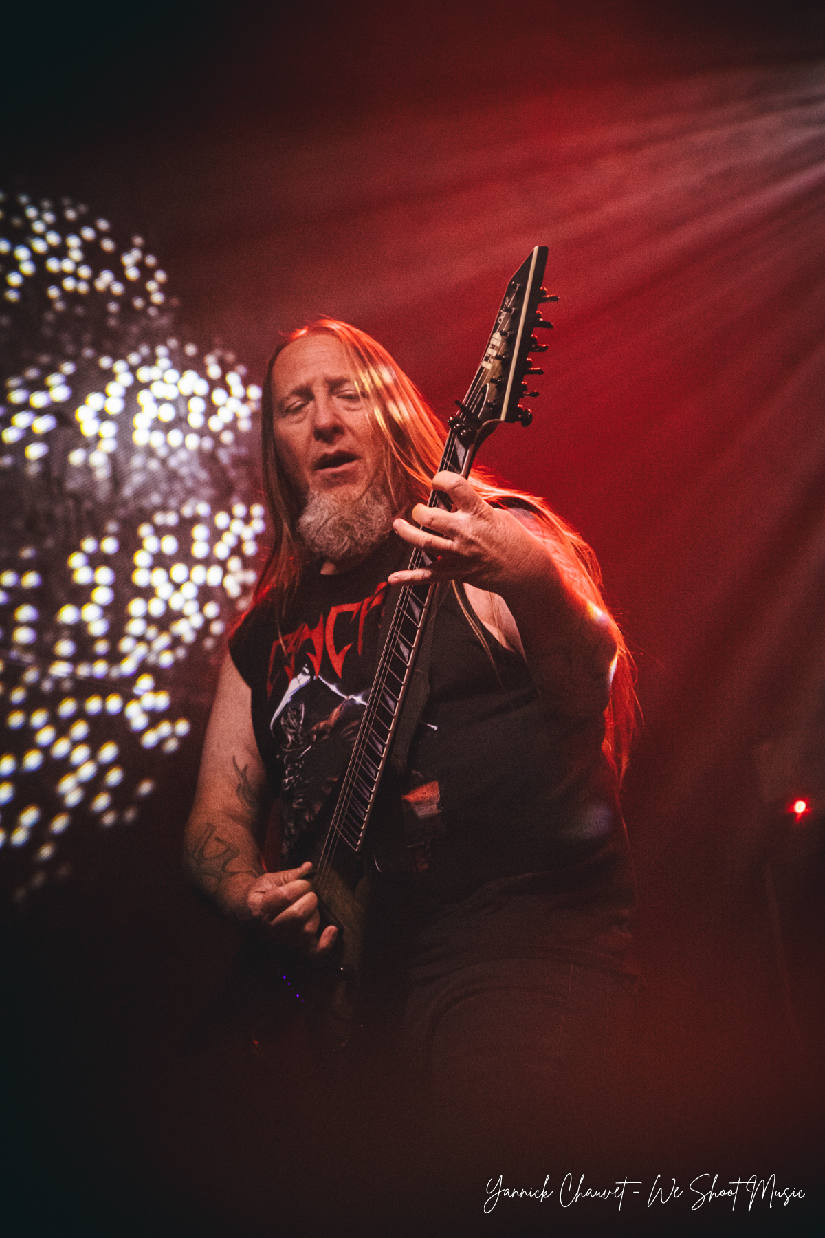 Possessed performing during Morbidfest 2025, Gdansk