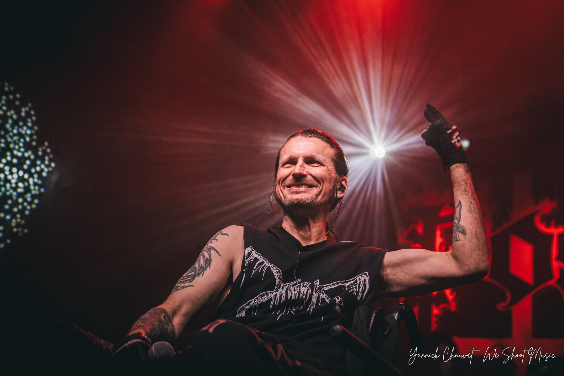 Possessed performing during Morbidfest 2025, Gdansk