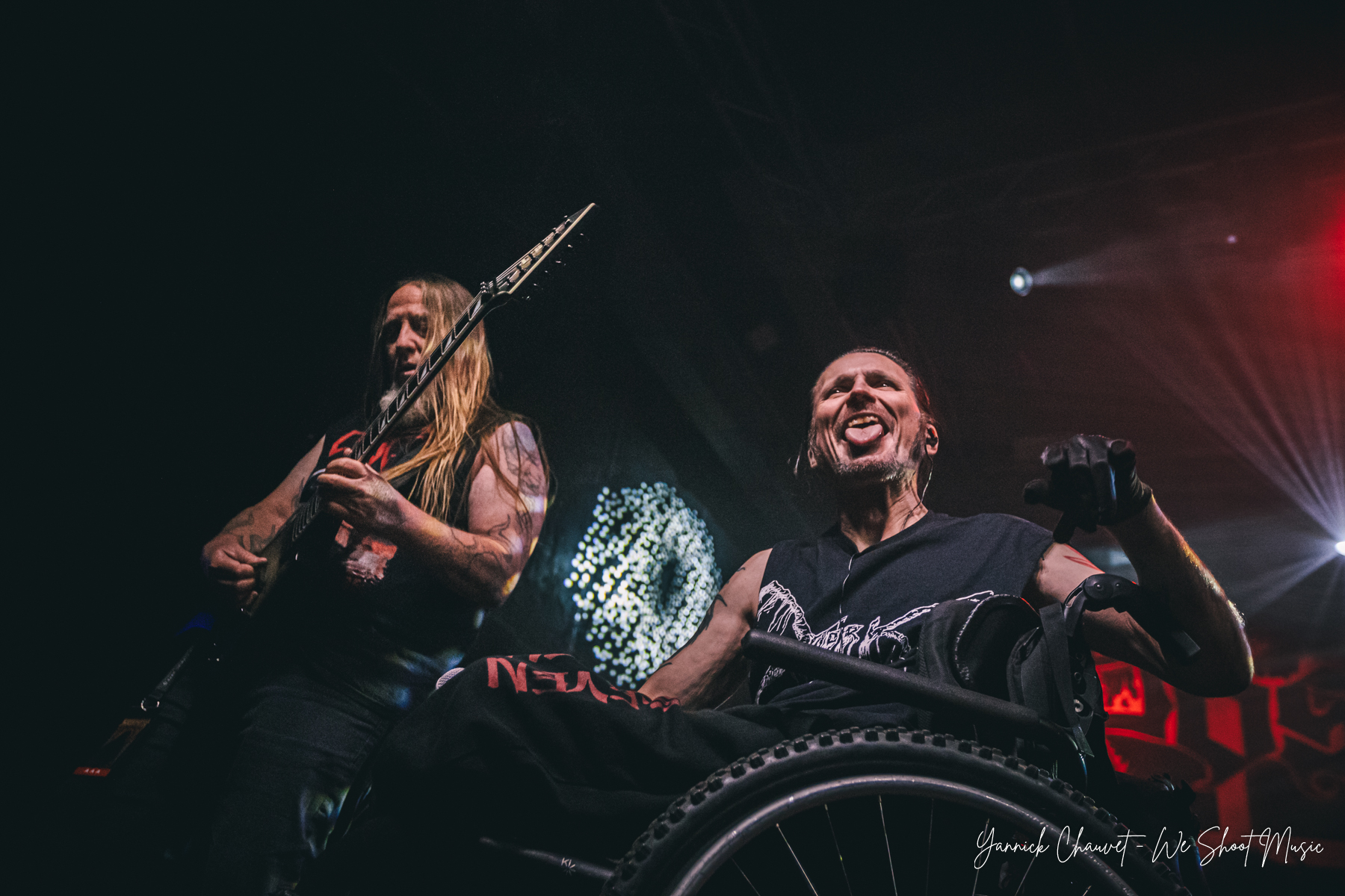 Possessed performing during Morbidfest 2025, Gdansk