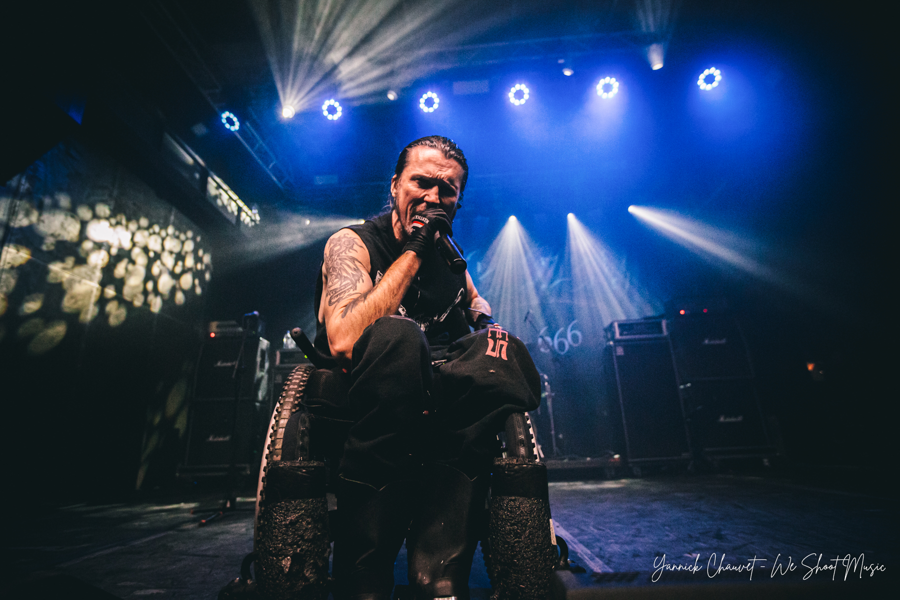 Possessed performing during Morbidfest 2025, Gdansk