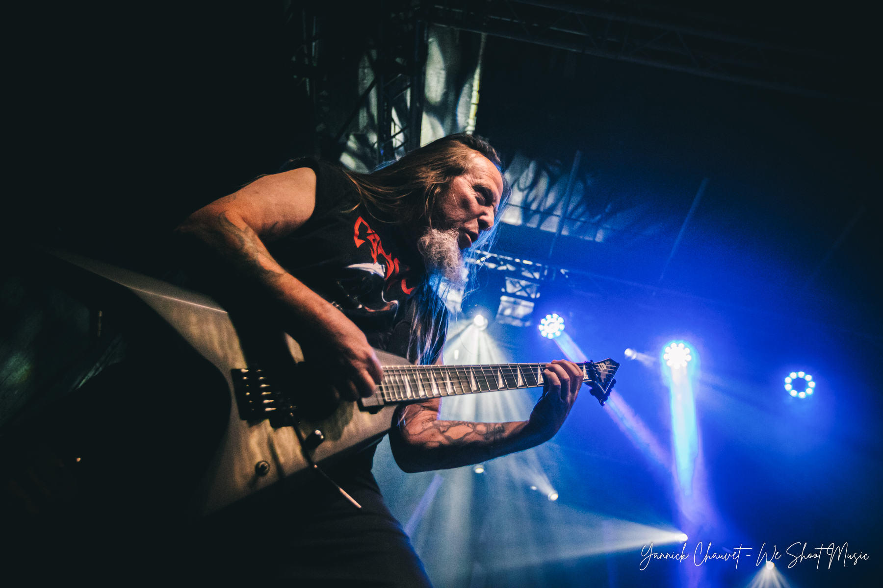 Possessed performing during Morbidfest 2025, Gdansk