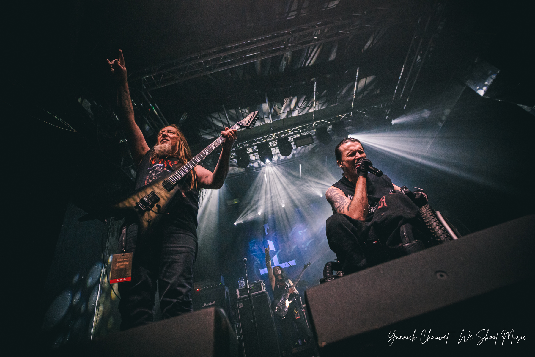 Possessed performing during Morbidfest 2025, Gdansk