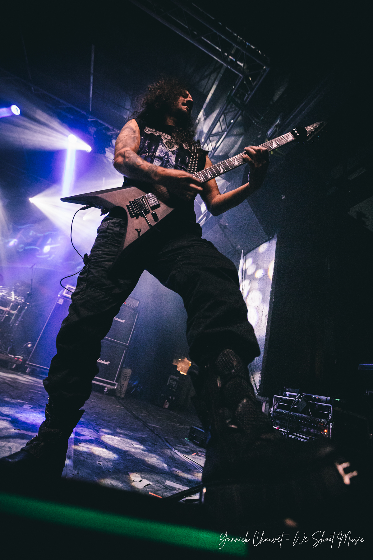 Possessed performing during Morbidfest 2025, Gdansk