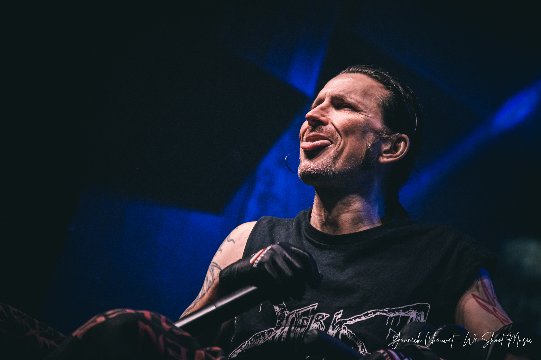 Possessed performing during Morbidfest 2025, Gdansk