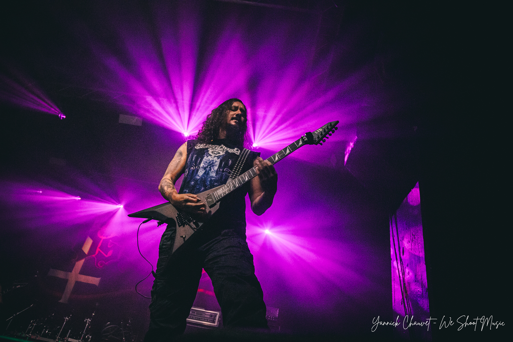 Possessed performing during Morbidfest 2025, Gdansk