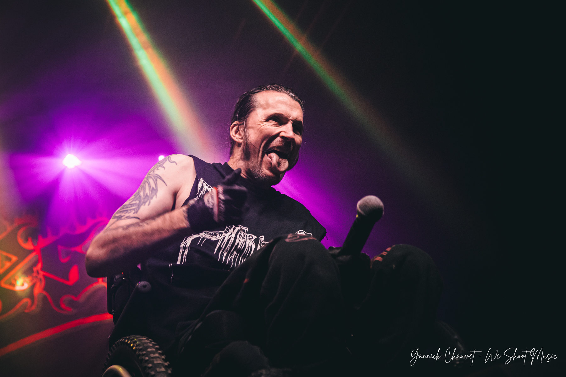 Possessed performing during Morbidfest 2025, Gdansk