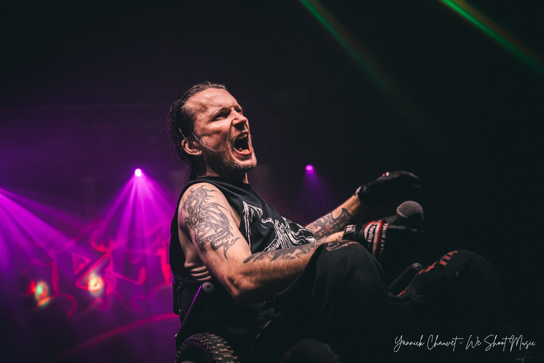 Possessed performing during Morbidfest 2025, Gdansk