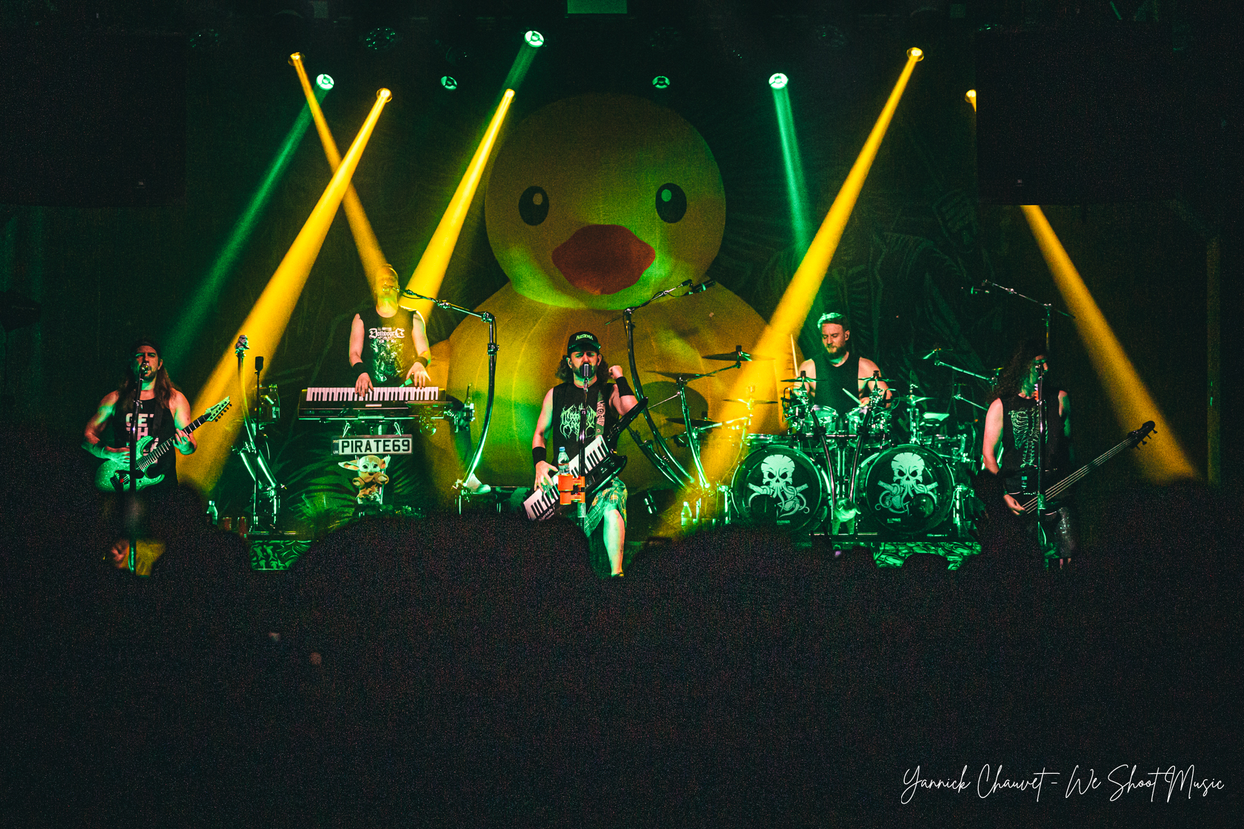 Alestorm performing in B90, Gdansk