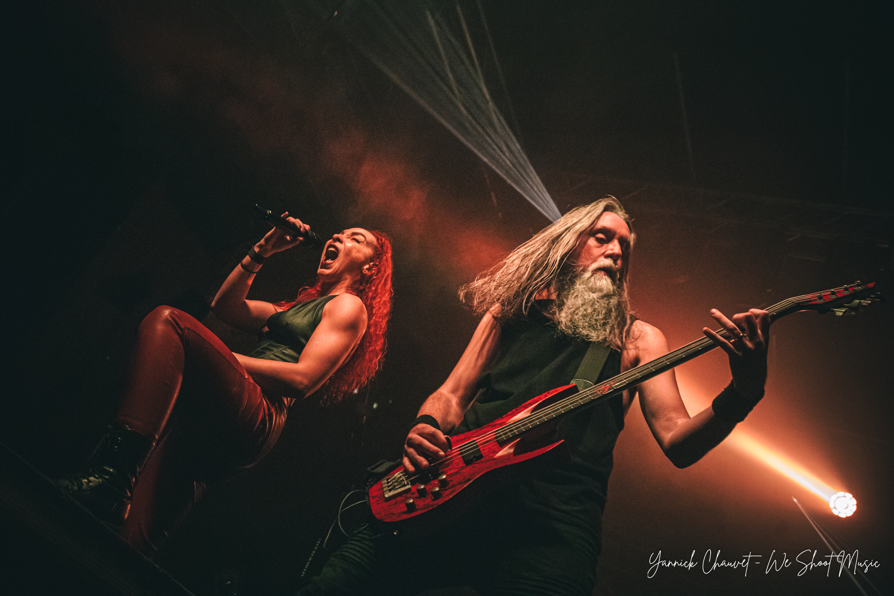 Lutharo performing in B90, Gdansk