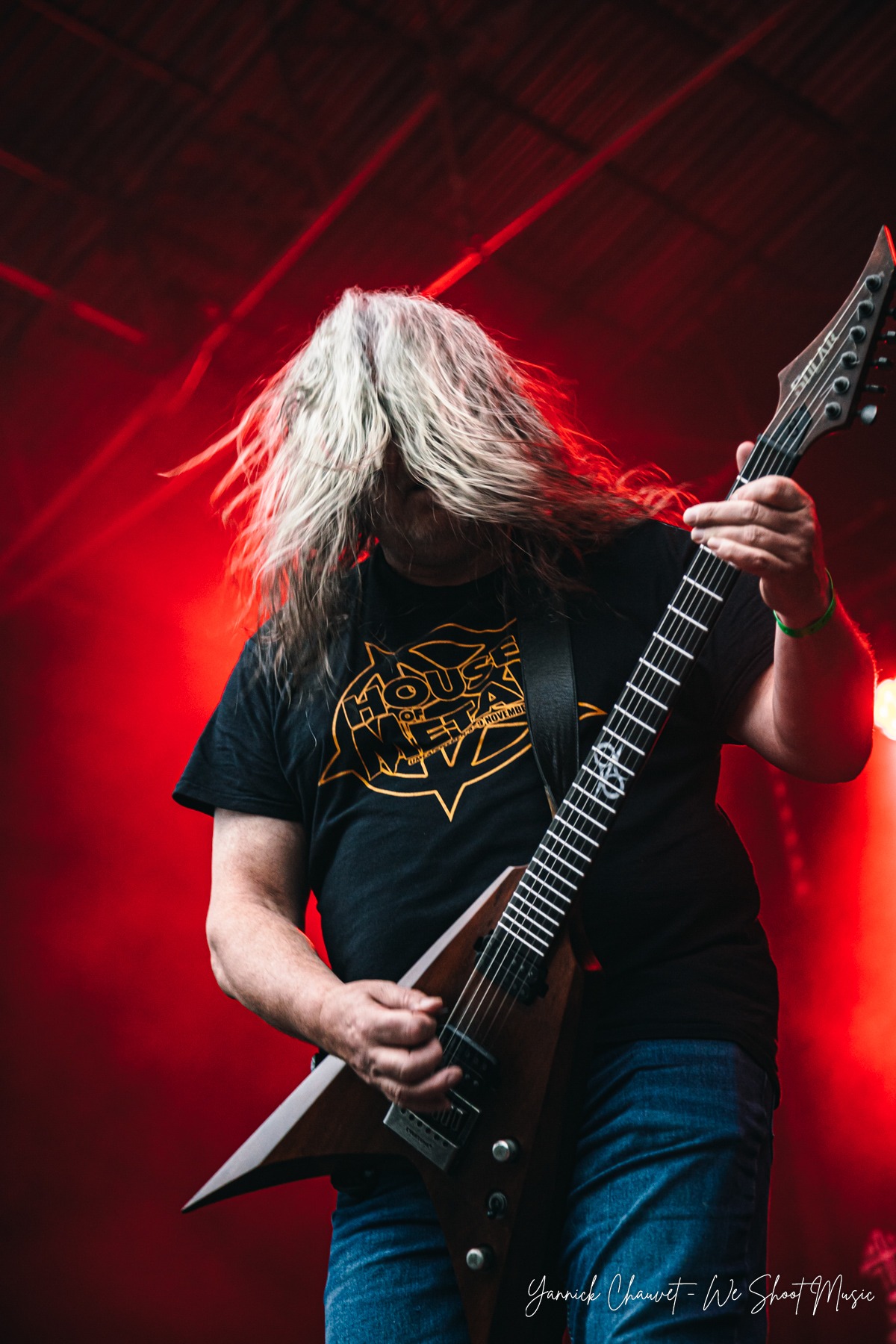 Benediction performing live on stage during Mystic Festival 2026.