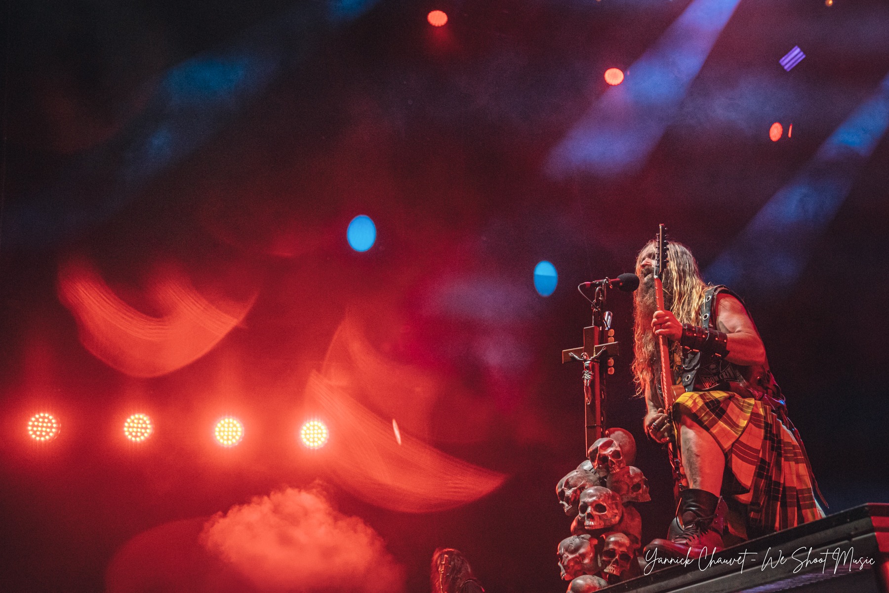 Black Label Society performing live on stage during Mystic Festival 2026.